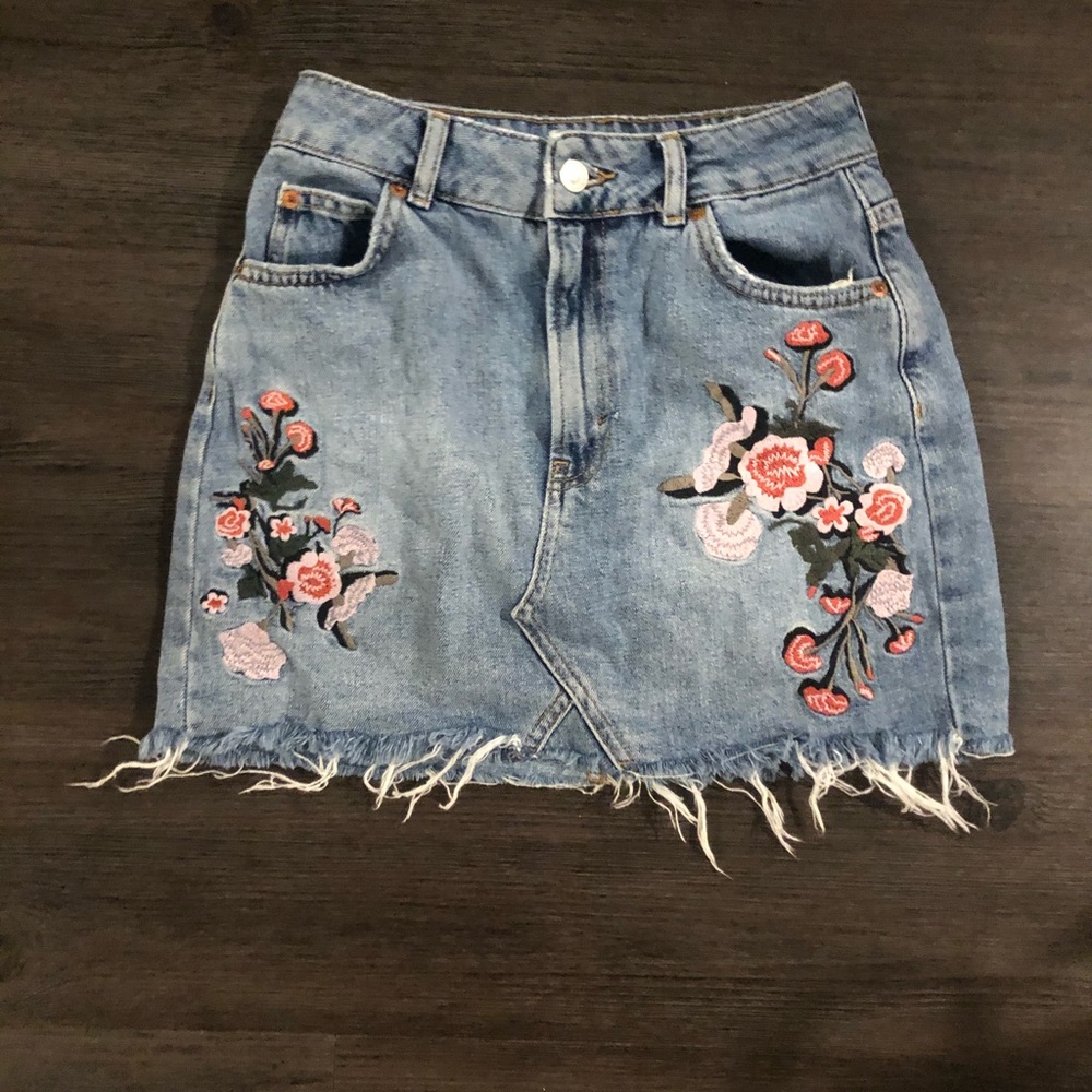 TopShop Jean Skirt